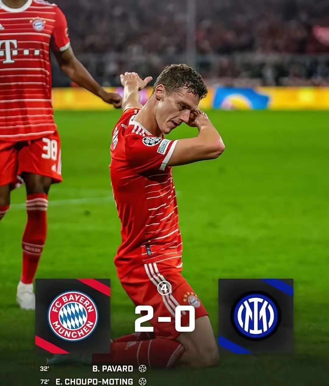 拜仁慕尼黑中场积极组织进攻，球探力赞的简单介绍