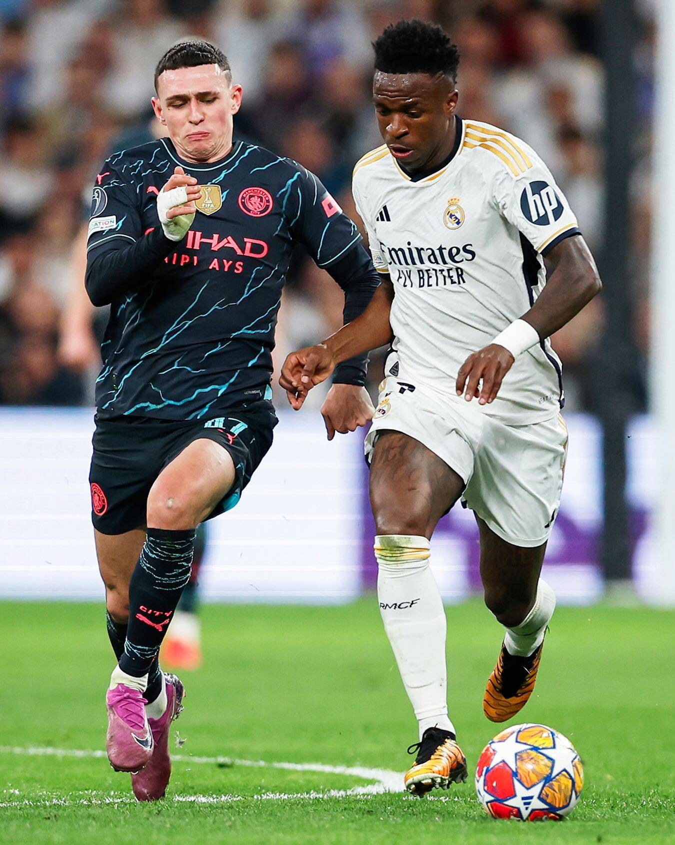 包含皇家马德里战胜曼彻斯特城，晋级半决赛的词条