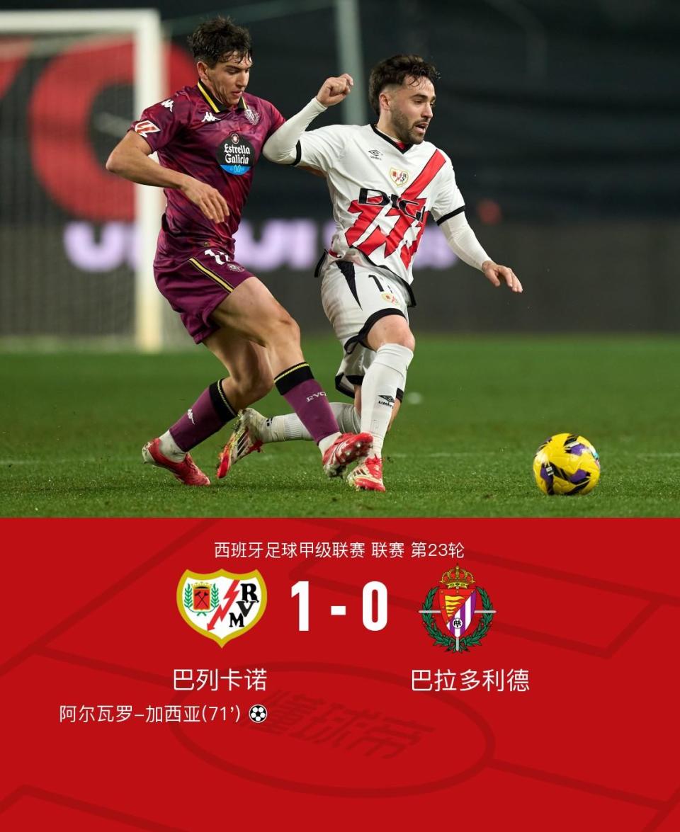 巴列卡诺主场将迎战格拉纳达的简单介绍